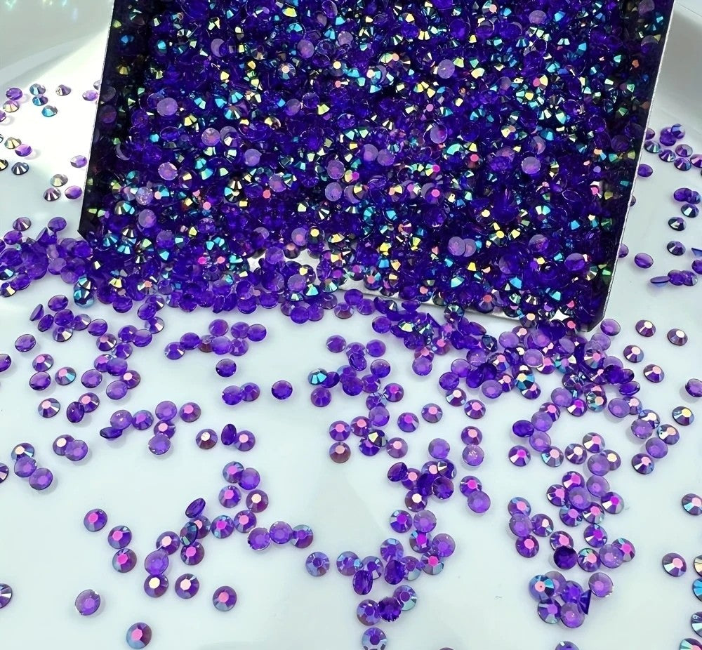 SS20 Dark Purple AB Rhinestones
