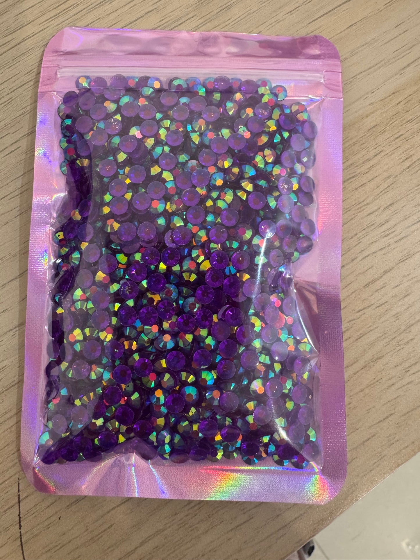 SS20 Dark Purple AB Rhinestones