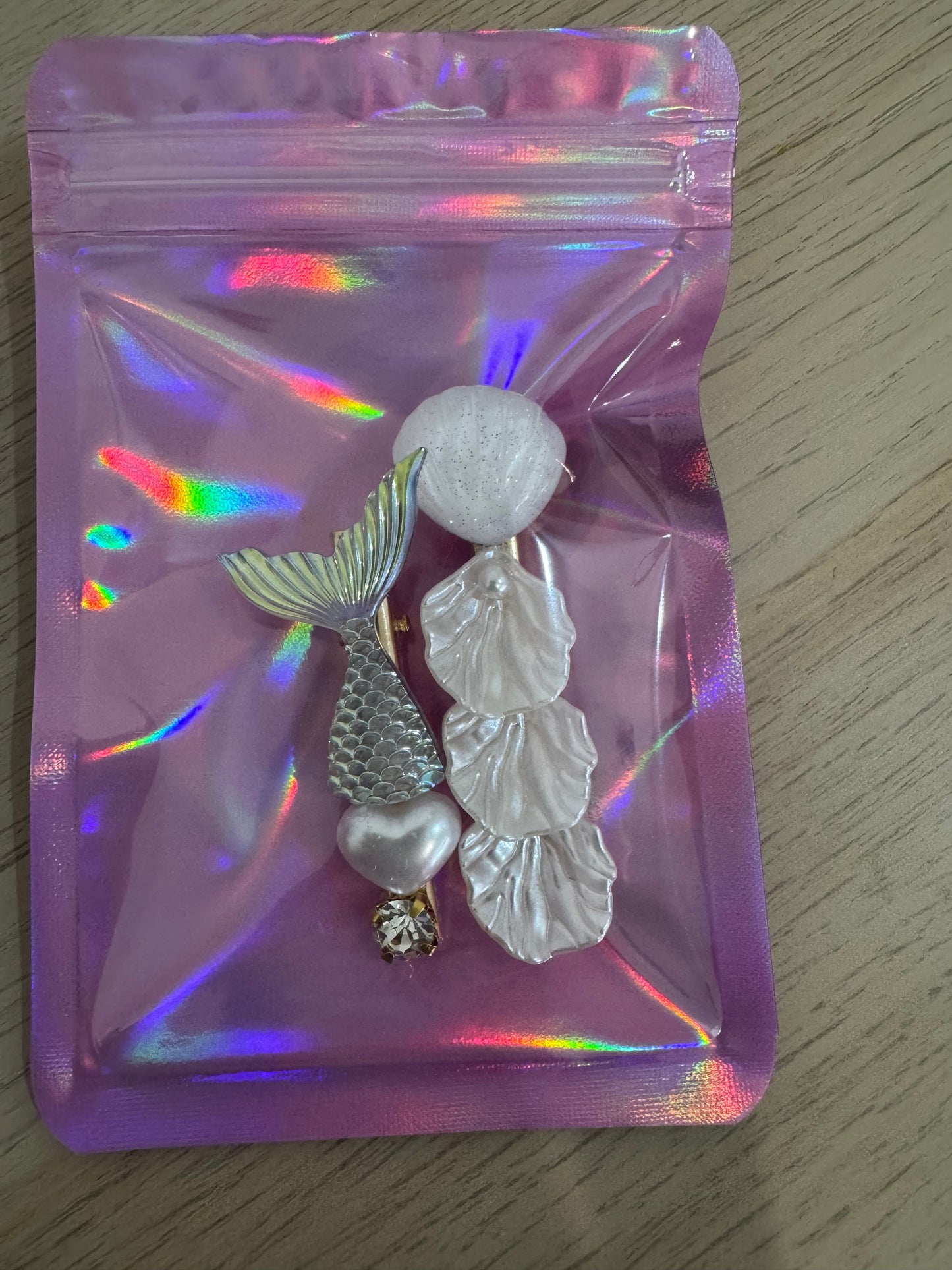 Mermaid-Inspired Hair Clip Sets β 2 Pack