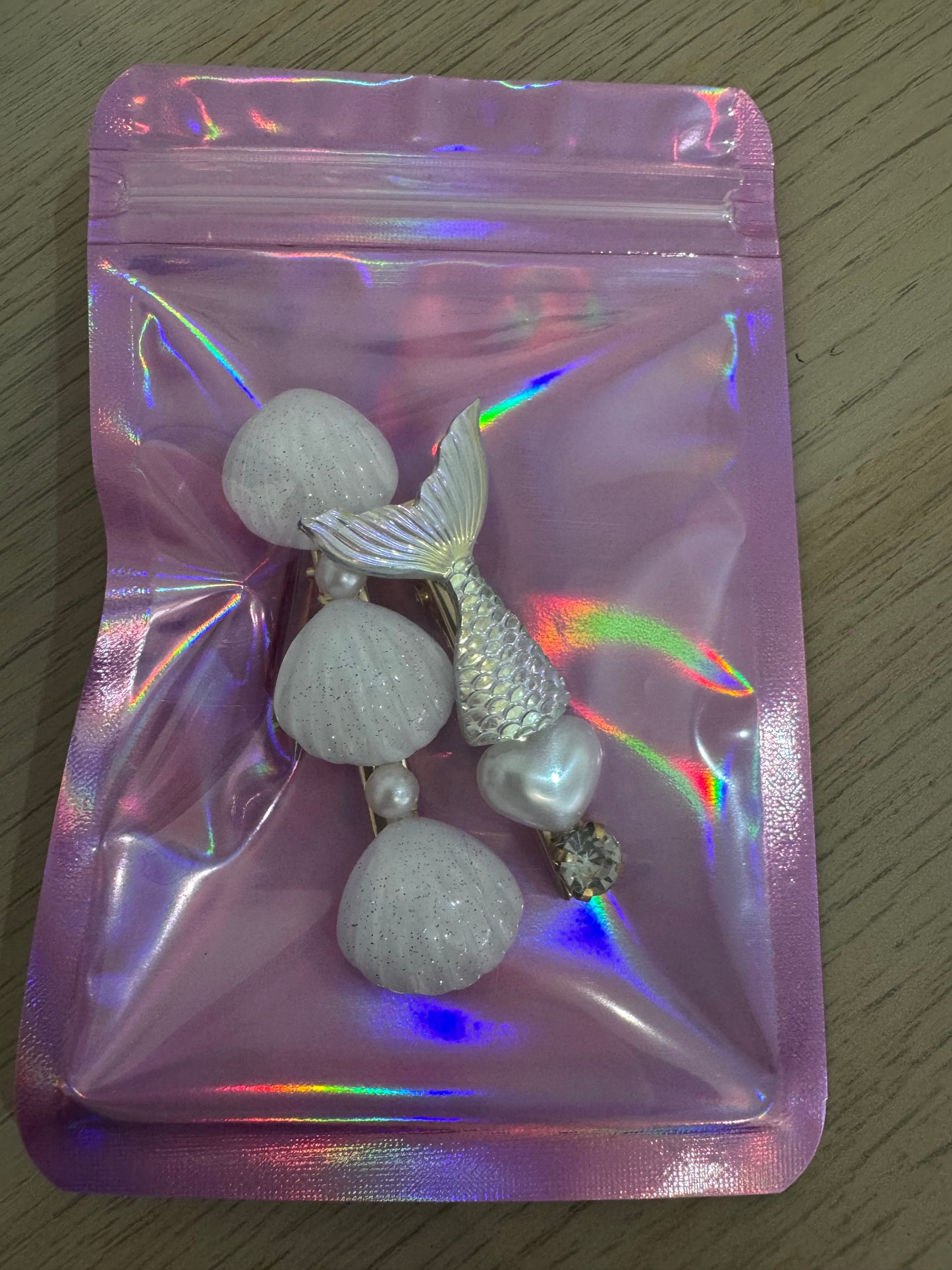 Mermaid-Inspired Hair Clip Sets β 2 Pack