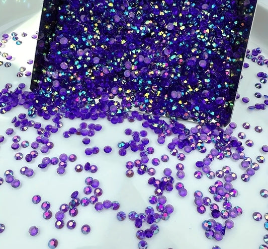 SS20 Dark Purple AB Rhinestones