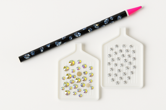 Rhinestone Application Set – Wax Pencil & Sorting Trays